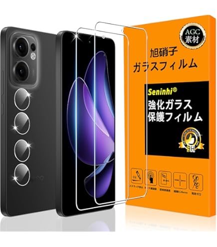 Amazon.co.jp: 対応 OPPO Reno 13A ガラスフィルム OPPO Reno13 A 指紋