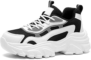 [ziitop] 厚底スニーカー レディース インヒールスニーカー シークレットシューズ 美脚 運動靴 ウォーキングシューズ カジュアルシューズ 軽量 4CM/6CM/7CM/8CM 身長アップ