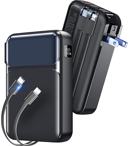 コンセント付きモバイルバッテリー AC出力対応 20000mAh 大容量 Amazon | 【大容量モバイルバッテリー20000mAh】 コンセント一体型