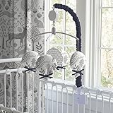 Carousel Designs Navy and Gray Woodland Musical Mobile by Carousel Designs