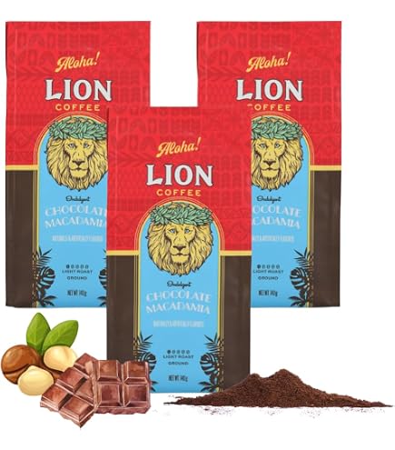 Amazon | ライオンコーヒー ストロベリーホワイトチョコレート 140g×3