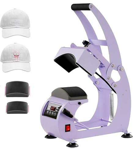 Amazon.co.jp: 帽子プレス 帽子用プレスヒートマシン キャップ用熱転写