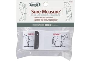 Tough 1 Sure Measure Horse and Pony Height/Weight Tape