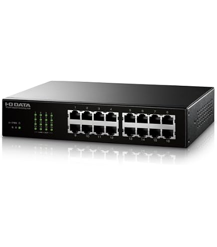 Amazon.co.jp: IODATA BSH-G16MB IEEE802.1X認証対応L2