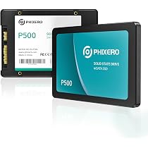 ✨ほぼ新品の使用時間✨SSD✨1個✨480GB✨2.5インチ✨08-07 Amazon | PHIXERO SSD 1TB 7mm SATA III 6Gb/s 内蔵 SSD 2.5 インチ 3D