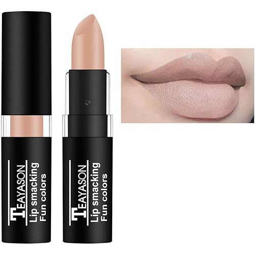 [Foreted] 口紅 黒 紫 緑 青 コスプレ リップスティック カラー リップ 口紅 落ちない 韓国 風 リップスティック 長持ち リップグロス 可愛い マスク つかない レッド ティントリップ ベルベット 高発色 色持ち