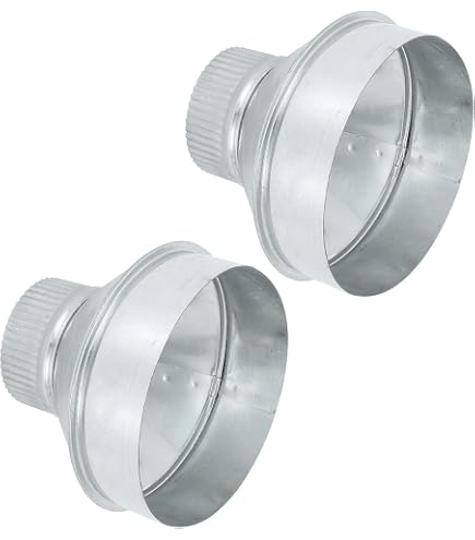 Amazon.co.jp: PATIKIL 150 mm - 100 mm 偏心ダクトレデューサー 2個
