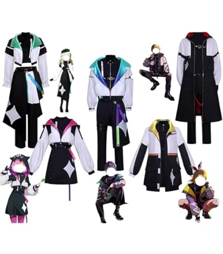 【新品未使用】プロセカ　神代類　サイバーパンクデッドボーイ　コスプレ衣装セット 新品未使用】プロセカ 神代類 サイバーパンクデッドボーイ
