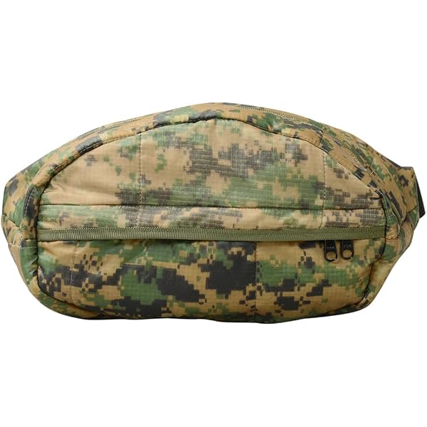 Amazon | 実物 米軍 ポンチョライナー リメイク ボディバッグ/ヒップ