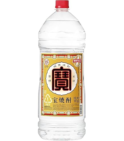 Amazon.co.jp: 甲類焼酎 一風 25度 4000ml 4L ペット 3本 焼酎 美峰