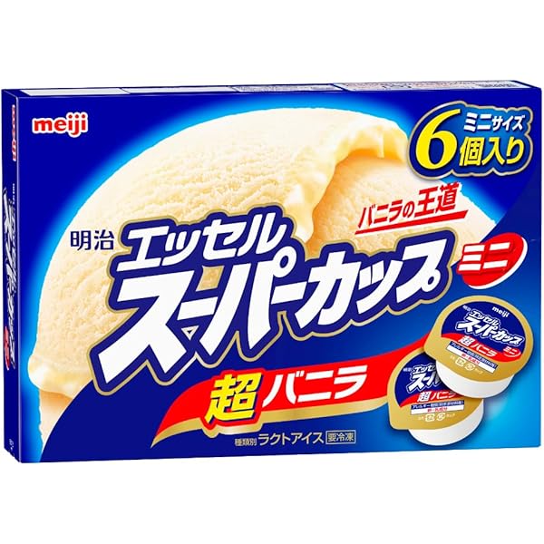 ハイパーノンエフクリーム売り切り価格 Amazon.co.jp: [アイス] 明治 エッセル スーパーカップ ミニ 超バニラ