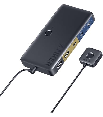 Amazon.co.jp: Anker ドッキングステーション KVMスイッチ ノート