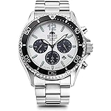 [オリエント]ORIENT Mako マコ SOLAR PANDA ソーラー パンダ 日本製 国内メーカー保証付 RN-TX0203S メンズ ホワイト シルバー