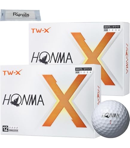 Amazon.co.jp: ホンマ ゴルフ ボール TW-X TW-S 2024年モデル 1ダース