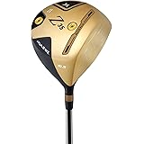 MAZEL (マゼル) ゴルフ ドライバー クラブ カーボンシャフト 右利き用 メンズ フレックス:S、R、SR 番手:1W