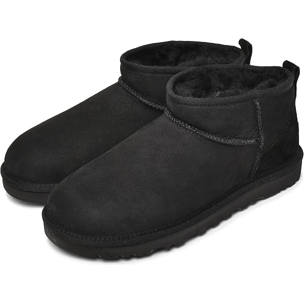 UGG ブーツ 27センチ クラシック ウルトラ ミニ 1116109 ブラック Amazon | [アグ] CLASSIC ULTRA MINI ムートンブーツ 1116109 BLACK