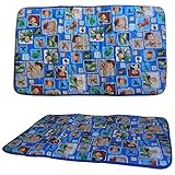 お昼寝マット お子様 の お昼寝 タイム に 最適 な ごろ寝マット 表地 ポリエステル 80% 綿 20% 裏地 ポリエステル100% ( 滑り止 不織布 ) 中わた ポリエステル 100% ( 合