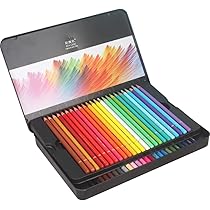 色鉛筆画「MAKE A COLOR」レプリカ Amazon | Solvexa H&B 120色鉛筆 削り済み カラースケッチ鉛筆