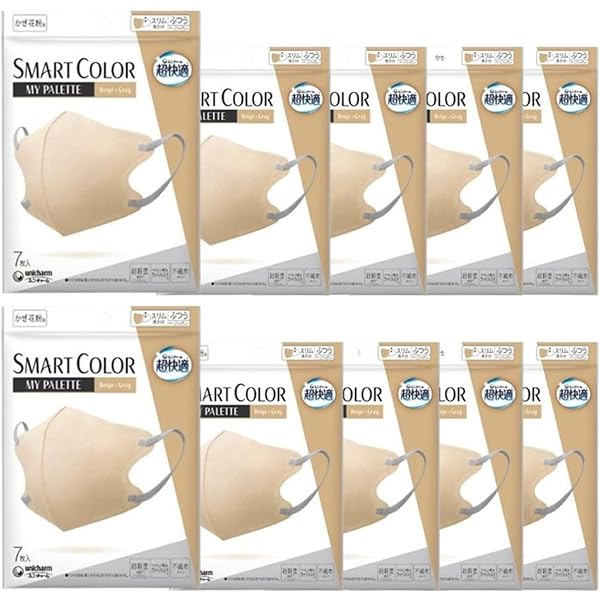 Amazon.co.jp: 【7個セット】ユニ・チャーム 超快適マスク スマート