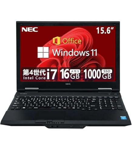 Amazon.co.jp: 【整備済み品】 【CPU:第4世代Core-i7】富士通 ノートPC
