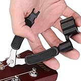 ストリングワインダー ペグワインダー ギターの弦交換 ギター用弦カッター 1台3役 弦ニッパー ギター弦巻き ペグ回し ギター用ペグワインダー ニッパー付き 多機能ツール アコースティックギター ギターアクセサリー