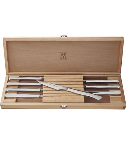 Amazon.co.jp: ZWILLING J.A. Henckels 8-pc Stainless Steel Steak