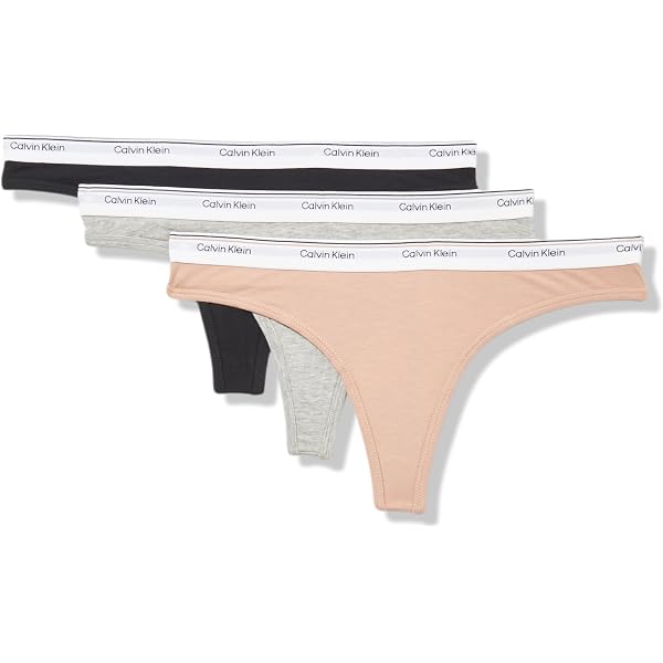   モダンコットン ブラック Tバック 3パック Amazon.co.jp: Calvin Klein レディース Motive コットン マルチパック