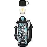 サーモス 水筒 真空断熱2ウェイボトル 1L/1.03L ブラックアクア 子供用 通園通学 FJJ-1001WF BKAQ