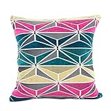 枕カバー、Vovotrade枕ソファウエストスロークッションカバーホームインテリアクッションカバーケース43 x 43 cm / 16.9 X 16.9 " 45cmx45cm/17.7x17.7" 