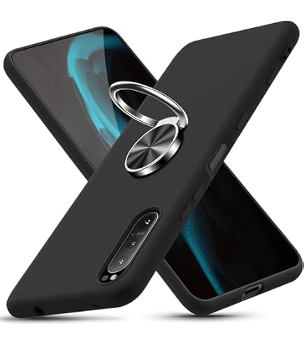 Amazon.co.jp: ソニー Xperia 5 II 用 ケース リング付き クリアカバー