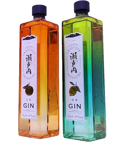 Amazon.co.jp: 三宅本店 瀬戸内 クラフトジン 檸檬 47度 700ml : 食品