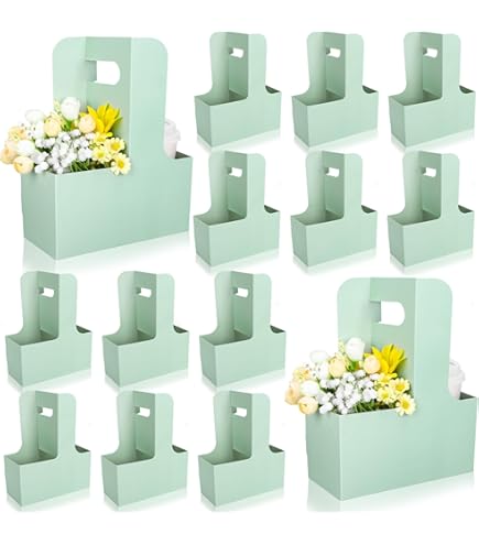 Uxcell Drink Carrier With Handle, 25 Pcs Kraft Paperboard 2 Cup Holder For Hot Or Cold Drinks - View #5