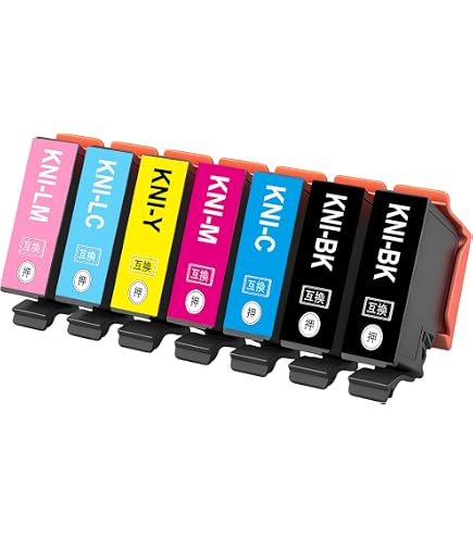 Amazon.co.jp: 【KONOink】KNI-6CL カニ KNI インク 大容量 6色7本