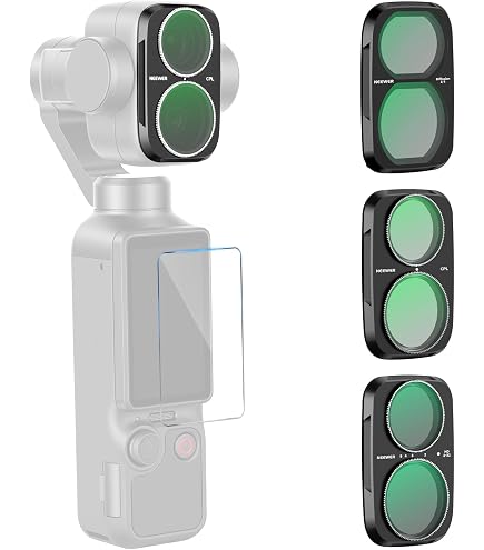 Amazon | Taoricup DJI Osmo Pocket 4P 対応 広角レンズ NDフィルター