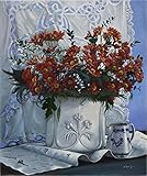 909350 – 親 18 x 22 Laminated Art Print グレー L909350-AA