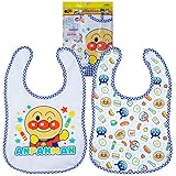 【2枚組】2018年 夏物 アンパンマン 袖なしエプロン ANPANMAN ブルー◇20.5×21cm