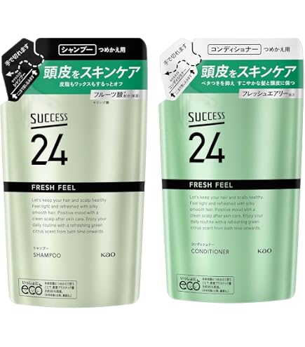 SUCCESS 24 シャンプー＆コンディショナーセット Amazon | サクセス24【セット】モイストフィールシャンプー