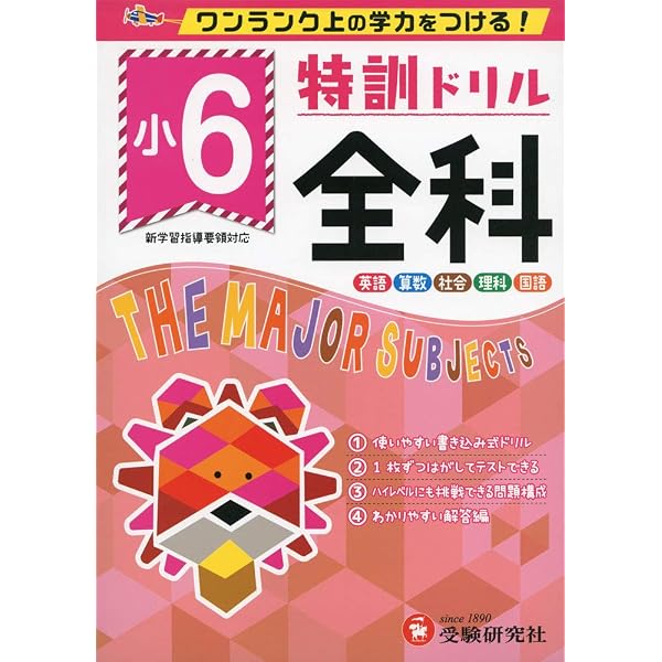 小学特訓ドリル 全科5年: ワンランク上の学力をつける!/小学生向け