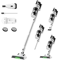 Amazon | 掃除機 コードレス 【2025爆進化！75kpa強力吸引・自立式・55