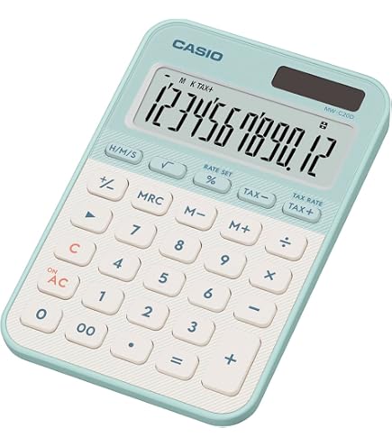 Amazon.co.jp: VZXソーラー電卓10ビット薄型高速計算ビジネスオフィス