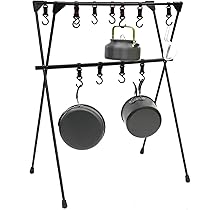 Amazon | BBQCTR ハンギングラック キャンプ ランタンスタンド