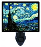 古いMasters Night Light – Starry、Starry Night – Vincent Van Gogh – LEDナイトライト