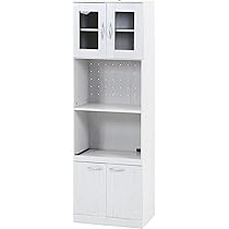 Amazon｜不二貿易 ハイキッチンボード 幅59×奥行39.8×高さ180cm