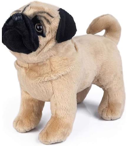 Amazon.co.jp: ZHONGXIN MADE ブルドッグぬいぐるみ リアルな