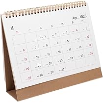2025年 卓上カレンダー（raraさん専用） 2025 ダイアリー/カレンダー – DESK LABO