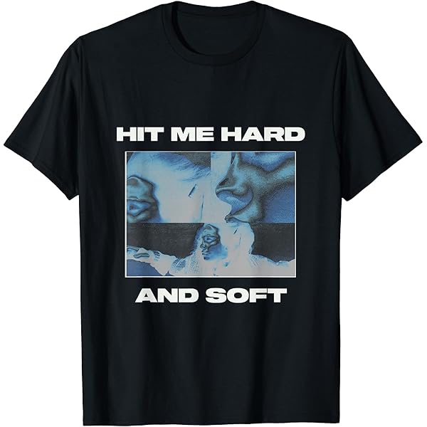 Amazon | ビリー・アイリッシュ公式HIT ME HARD AND SOFT ブルー写真 T