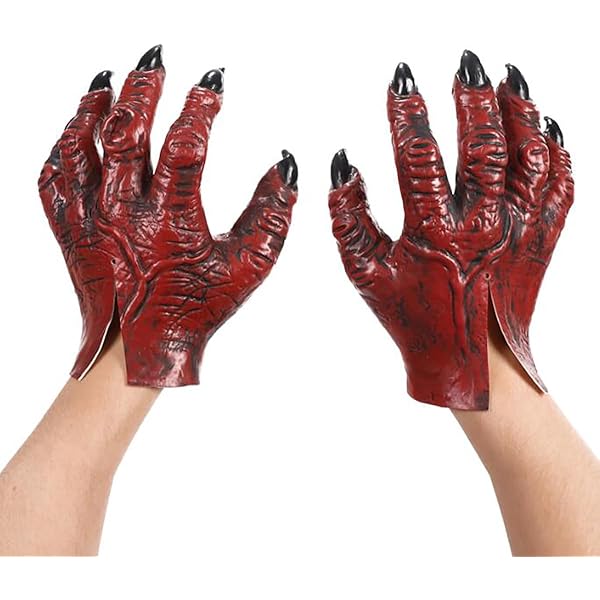 【オーダーメイド】獣の爪付きもふもふ手袋 - ブラウン 龍の爪付き布手袋 - ブラック コスプレ用 ケモノ - メルカリ