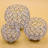 キャンドルホルダークリスタル燭台キャンドルランタン燭台クリスタルキャンドルホルダー家の装飾ウェディングパーティーの装飾-3 pcs a set