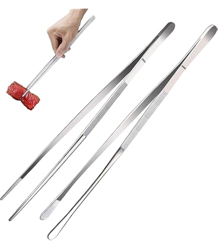 Amazon.co.jp: Gutsdoor キッチンピンセットセット ステンレススチール