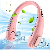 Amazon | SAMONIC 首掛け扇風機 ネックファン 5段階風量調節 大